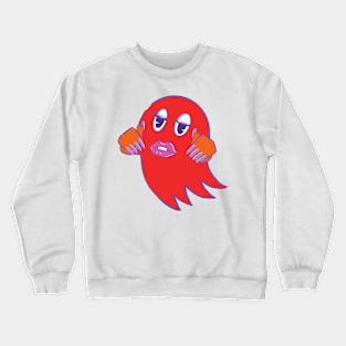 Gamer Ghost Red Crewneck Sweatshirt